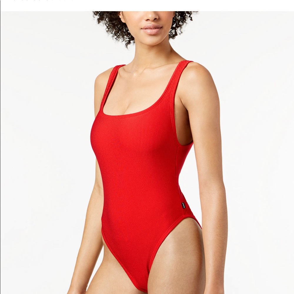 Red Swim Suit